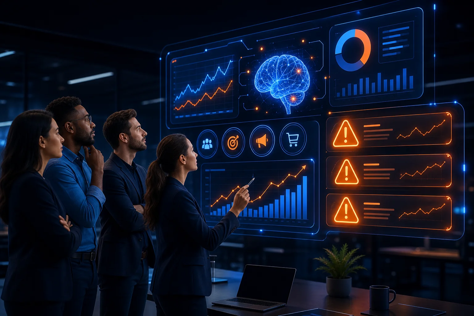 Alertas inteligentes: detección de anomalías con IA para campañas de marketing