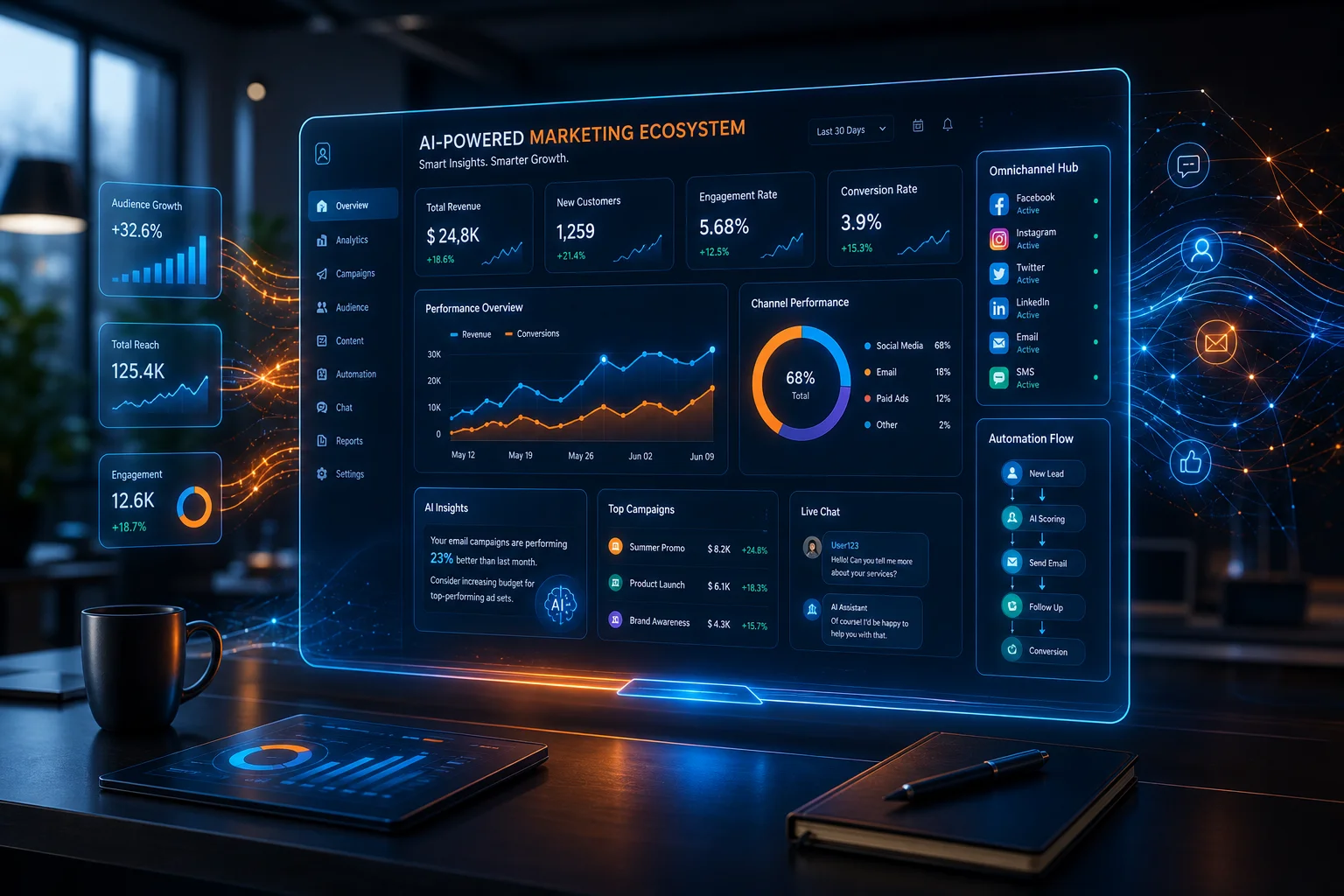 Portal del cliente: gestión de marketing en autoservicio con tu marca