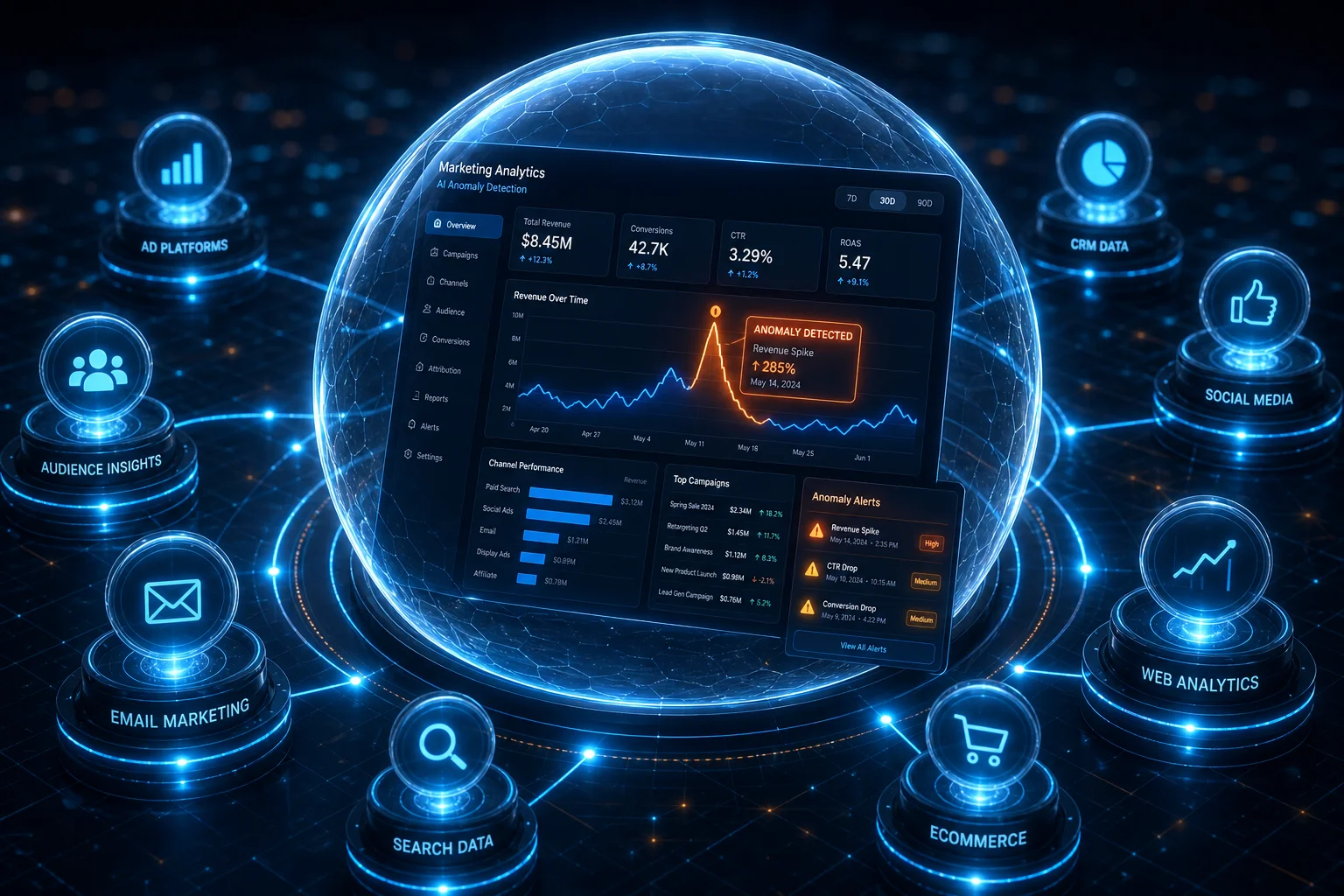 Smart Alerts: How AI Anomaly Detection Protects Your Marketing Campaigns