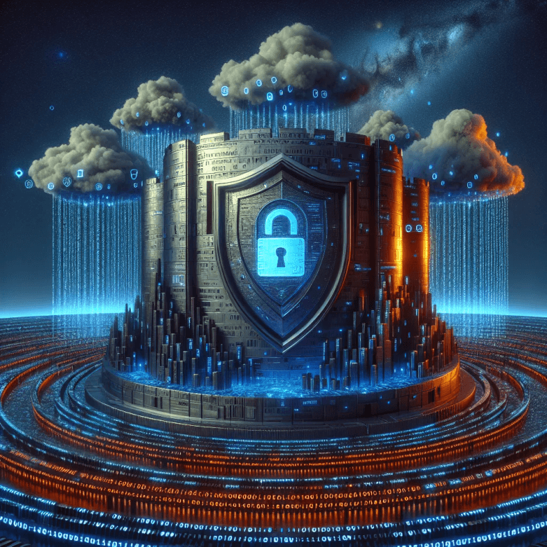 Privacy lock or shield icon