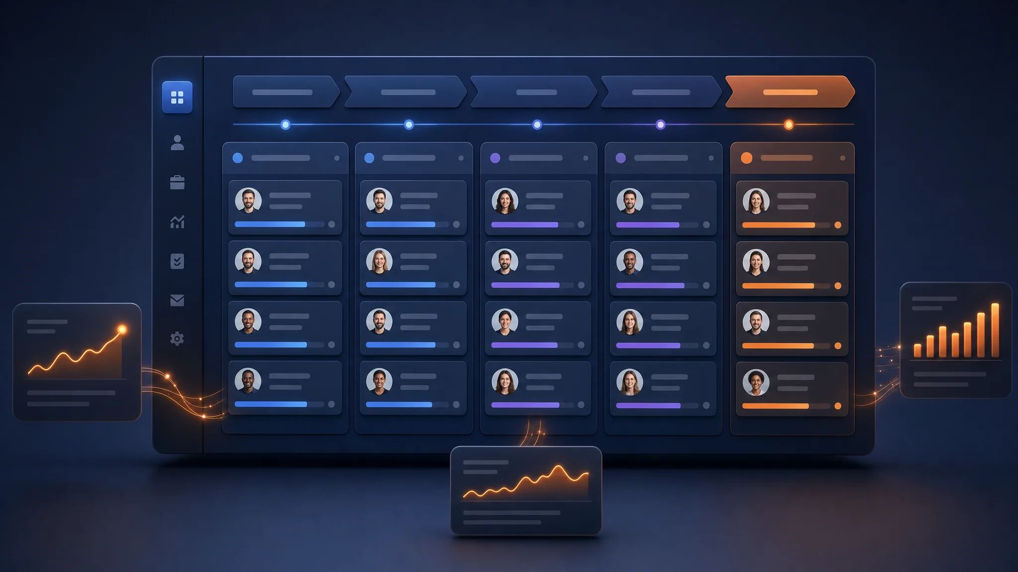 Owner lead pipeline in CRM with nurture automation