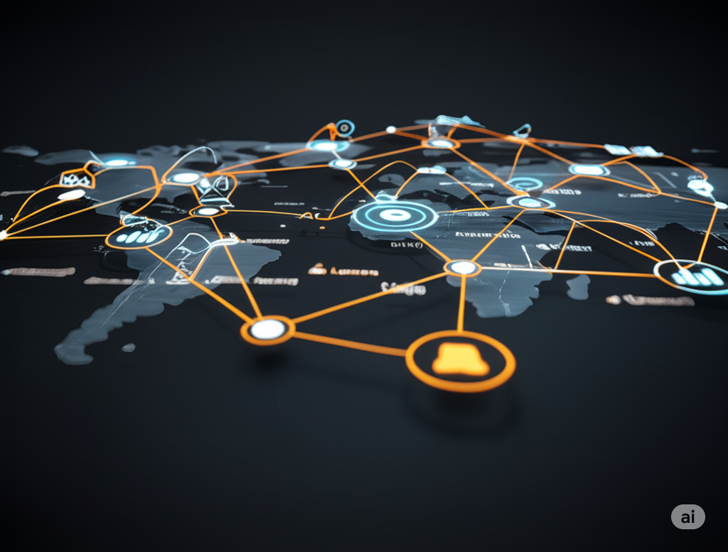 Global Digital Marketing Concept